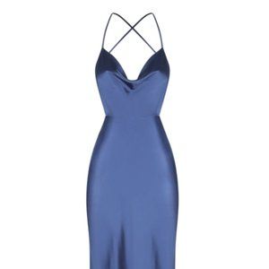 NWT Shona Joy Thalia Bias Cut Out Midi Dress